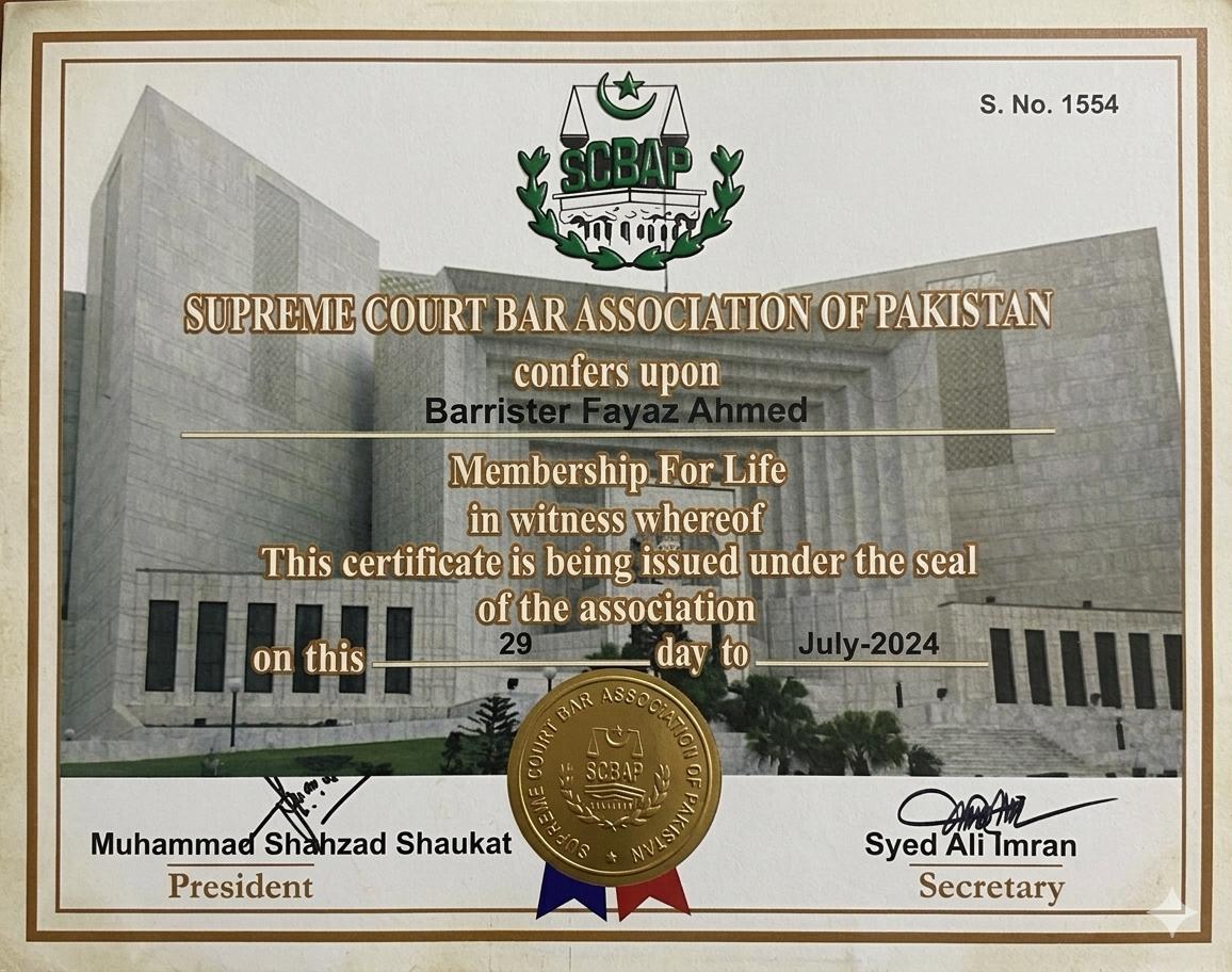 SCBAP Lifetime Membership